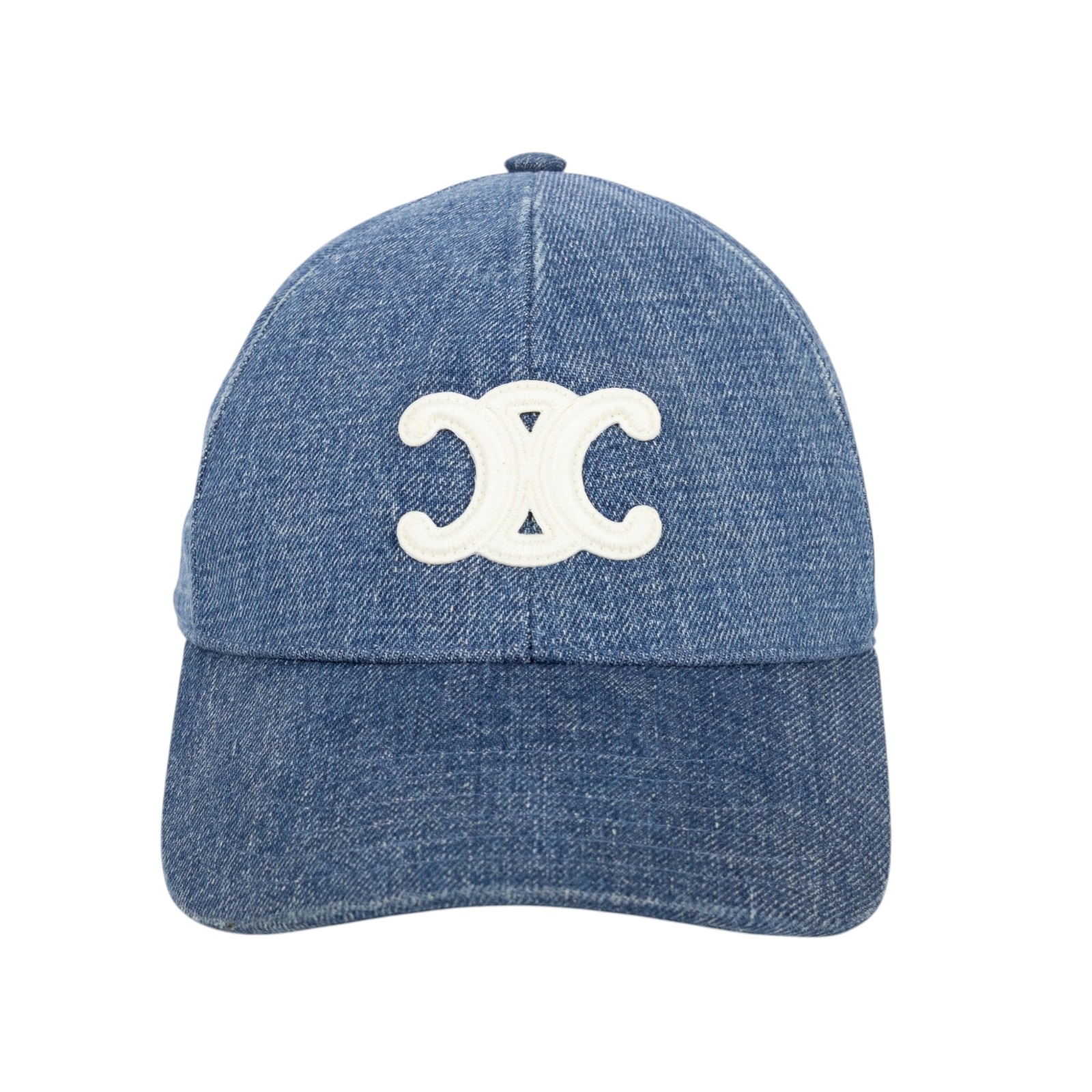 思琳 CELINE Tropmphe 棒球帽 洗水牛仔布  2AUT6930F_L 丹寧棒球帽 無附屬品