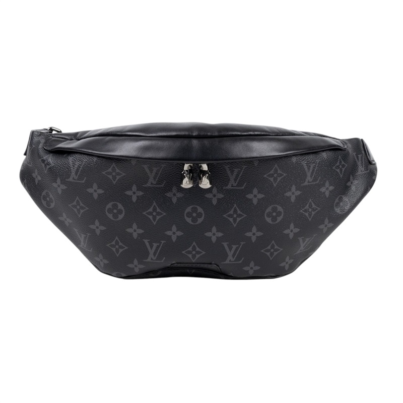 路易威登 LOUIS VUITTON Discovery 黑帆布 腰包 M44336 黑原花DISCOVERY腰包 無附屬品