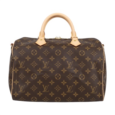 路易威登 LOUIS VUITTON Speedy Bandoulière 30 波士頓包 手提包 經典帆布 M46980 晶片款  原廠盒子/防塵袋/背帶/鎖組
