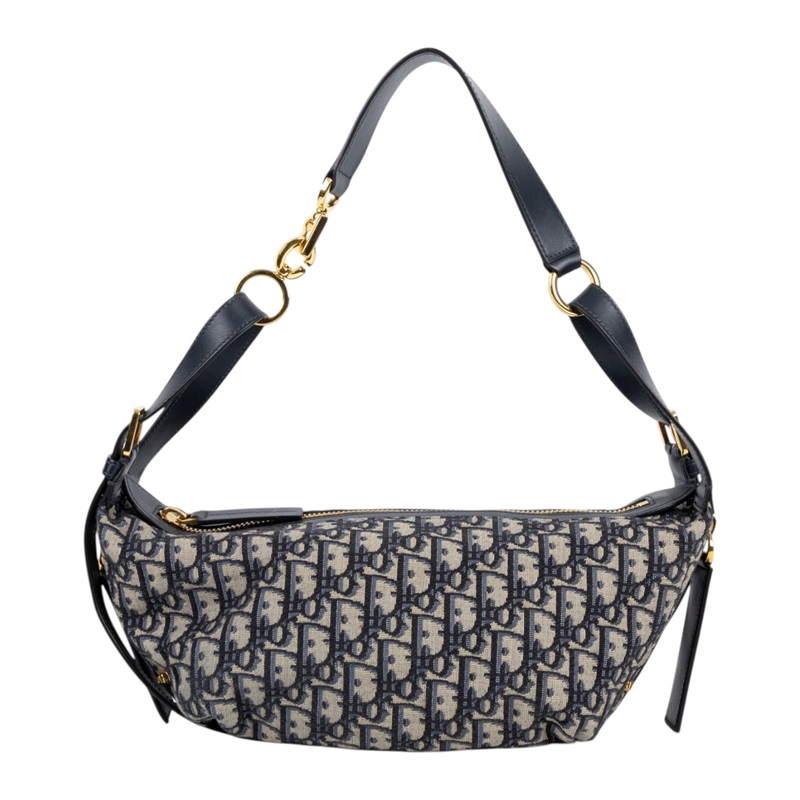 迪奧 CHRISTIAN DIOR D-Journey 小型包 Oblique 緹花 M2416UTZQ  原廠盒子/防塵袋