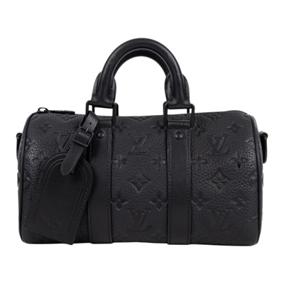路易威登 LOUIS VUITTON Keepall Bandoulière 25 經典壓紋牛皮 手提 肩背 波士頓包 M20900 晶片款  無附屬品