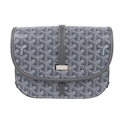 高雅德 GOYARD Belvédère PM 小型 馬鞍包 BELVE3PMLTY 灰BELVEDERE PM 防塵袋