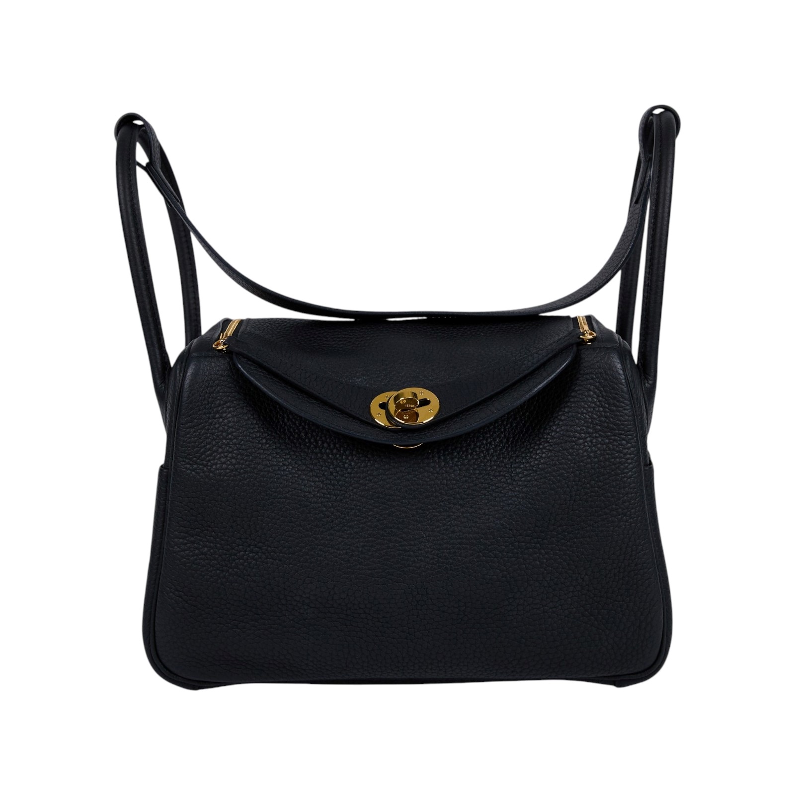 愛馬仕 Hermes Lindy 琳迪包 26 LD26 ZNS046 PM Z刻 黑LINDY26 原廠盒子/防塵袋/雨衣