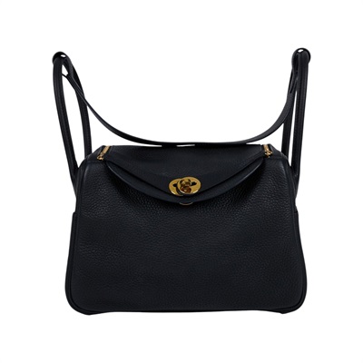 愛馬仕 Hermes Lindy 琳迪包 26 LD26 ZNS046 PM Z刻 黑LINDY26 原廠盒子/防塵袋/雨衣