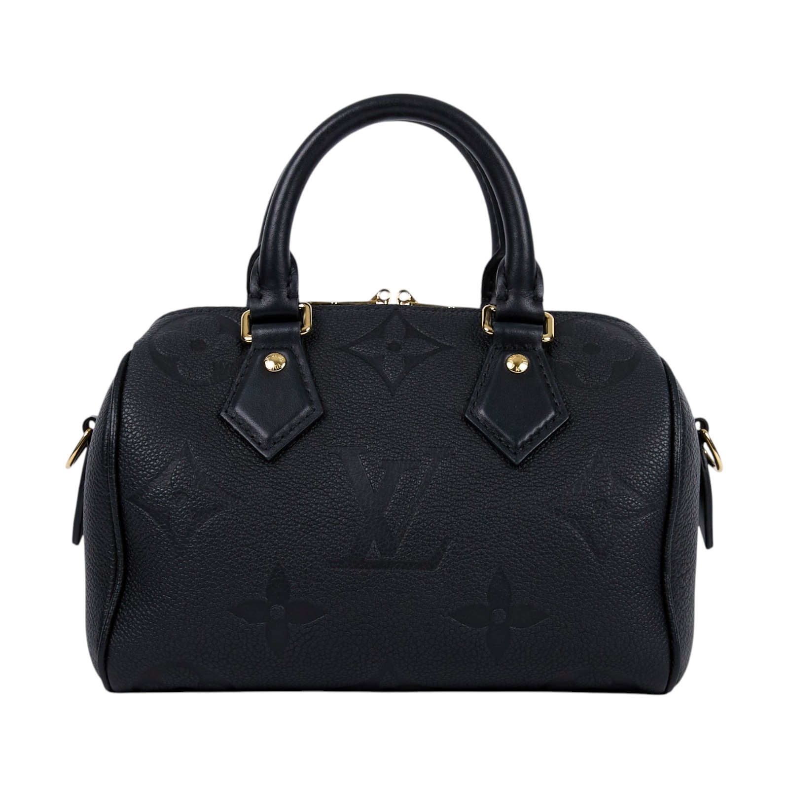 路易威登 LOUIS VUITTON Speedy Bandoulière  20 Noir 手提 斜背 波士頓包 M58953 晶片款  原廠盒子/防塵袋/背帶/鎖組/購買證明