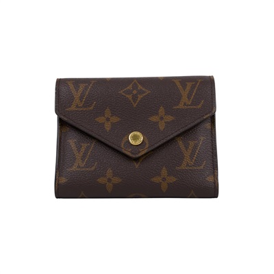 路易威登 LOUIS VUITTON Victorine 錢包 塗層帆布 Monogram M62472 原花Victorine三折錢包 原廠盒子/防塵袋