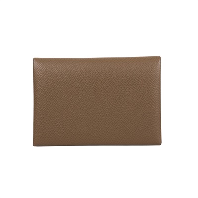 愛馬仕 Hermes Calvi Duo 卡包 CALD Z MZ 007 CC Z刻大象灰CALVI DUO 原廠盒子