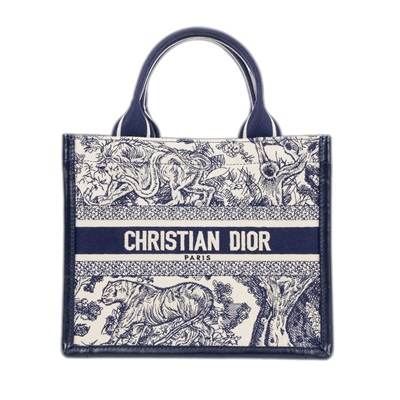 迪奧 CHRISTIAN DIOR Book Tote 小型 托特包 手提包 肩背包 斜背包 M1325CETK  原廠盒子/防塵袋/保證卡/背帶