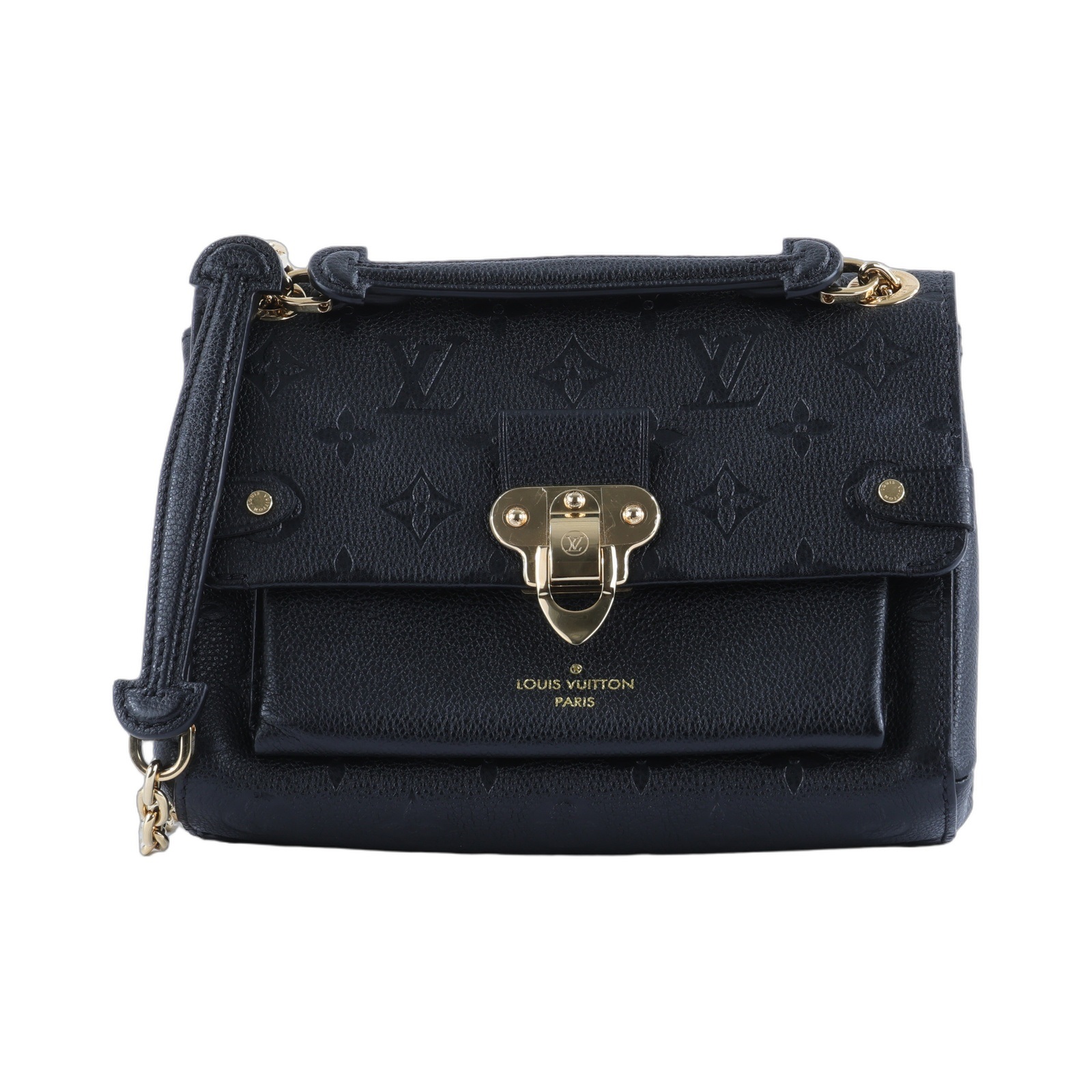 路易威登 LOUIS VUITTON Vavin BB 手提包 M44550 晶片款 黑Vavin BB 無附屬品