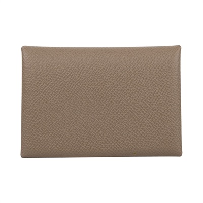 愛馬仕 Hermes Calvi Duo 卡包 CALD W MZ 008 MM W刻大象灰CALVI DUO 原廠盒子