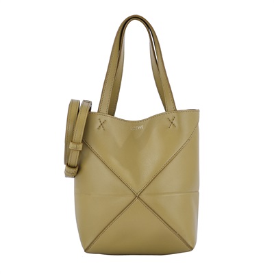 羅意威 LOEWE Mini Puzzle Fold Tote 肩背 手提包 迷你 A657V25X01 薑黃PUZZLE FOLD TOTE 防塵袋