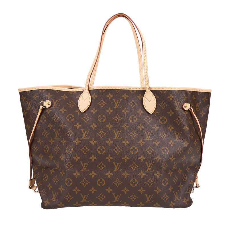 路易威登 LOUIS VUITTON Neverfull GM 托特包 經典帆布 駝色 M46978 晶片款 棕原花Neverfull GM 防塵袋