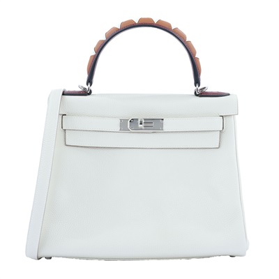 愛馬仕 Hermès Kelly Bag 凱莉包 28 KL28 D HT 960 AA  原廠盒子/防塵袋/背帶/購買證明/鎖組/雨衣