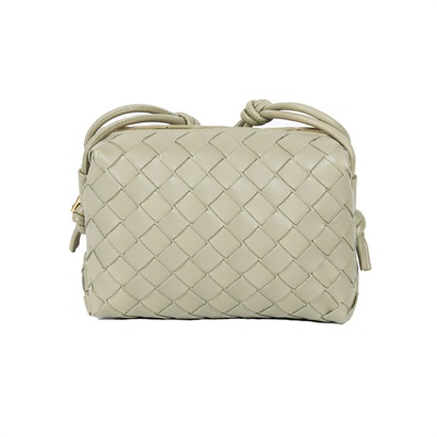 寶緹嘉 BOTTEGA VENETA Mini Loop 迷你 相機包 斜背包 736125 綠LOOP MINI 防塵袋