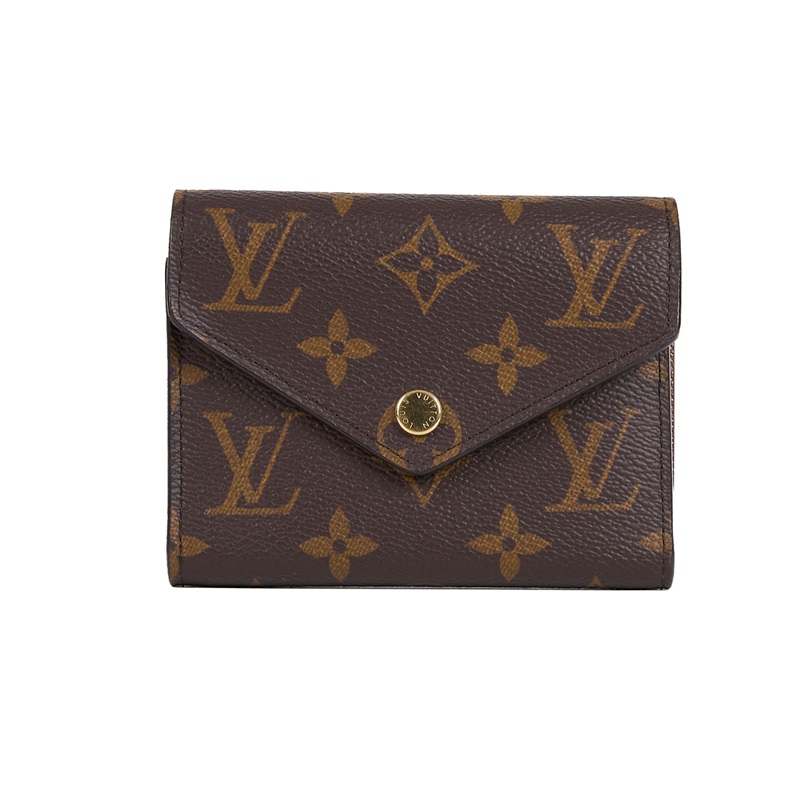 路易威登 LOUIS VUITTON Victorine 錢包 塗層帆布 Monogram M62472 晶片款 原花VICTORIN三折短夾 原廠盒子/防塵袋