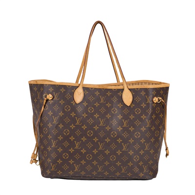 路易威登 LOUIS VUITTON Neverfull GM 托特包 經典帆布 M40157 棕原花Neverfull GM 無附屬品
