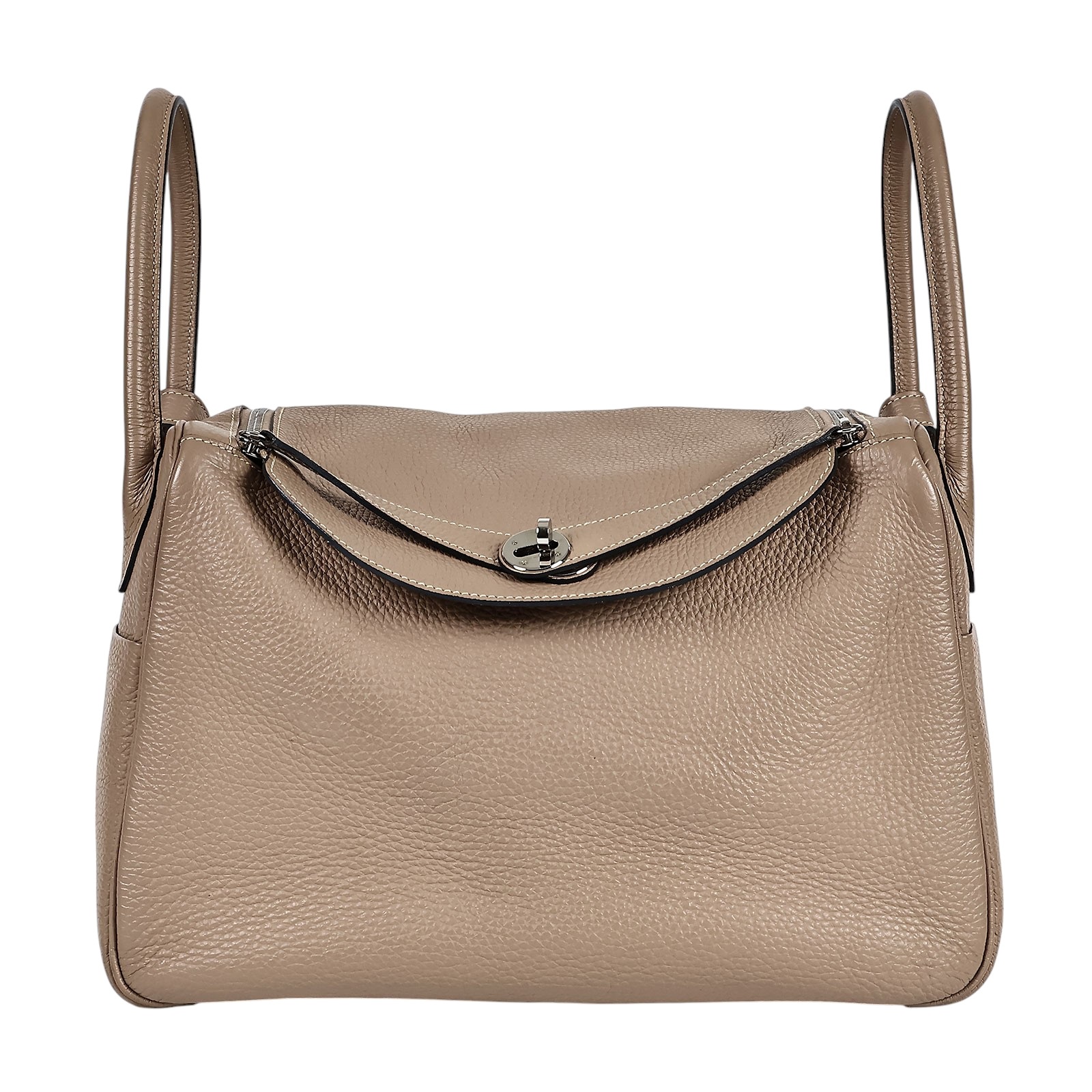 愛馬仕 Hermès Lindy 琳迪包 34 LD34 □R 斑鳩灰LINDY34 防塵袋