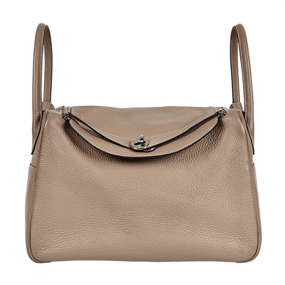 愛馬仕 Hermès Lindy 琳迪包 34 LD34 □R 斑鳩灰LINDY34 防塵袋