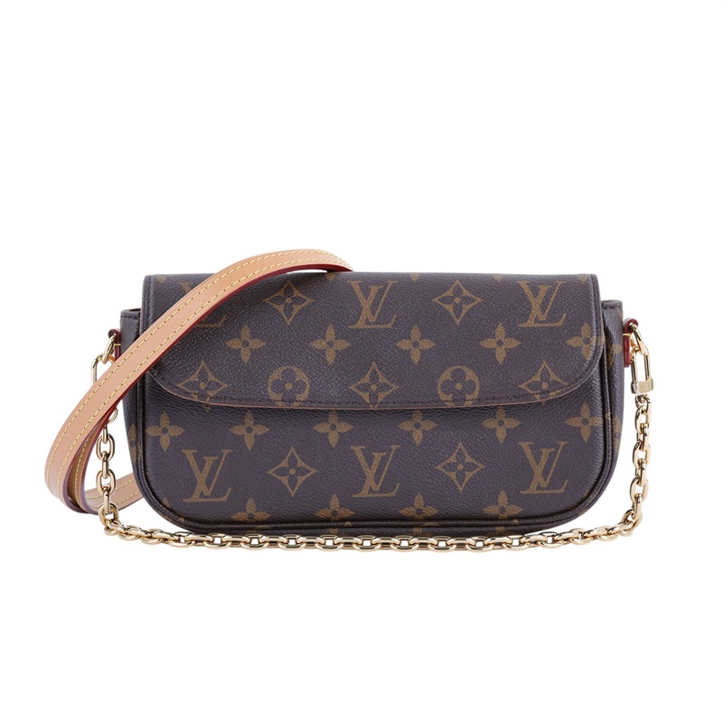 路易威登 LOUIS VUITTON Wallet on Chain Ivy 麻將包 手提 腋下單肩包 M81911 晶片款  原廠盒子/防塵袋/購買證明