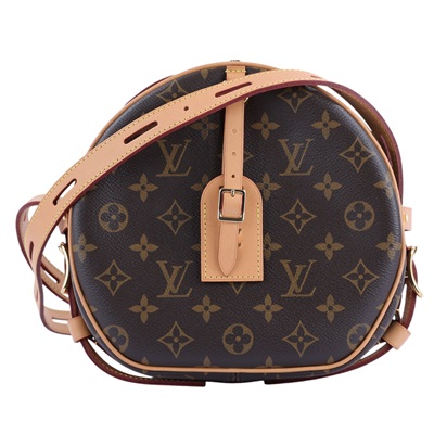 路易威登 LOUIS VUITTON Boite Chapeau Souple  經典帆布 肩背圓餅包 M52294 棕原花圓餅包 原廠盒子/防塵袋/鎖組
