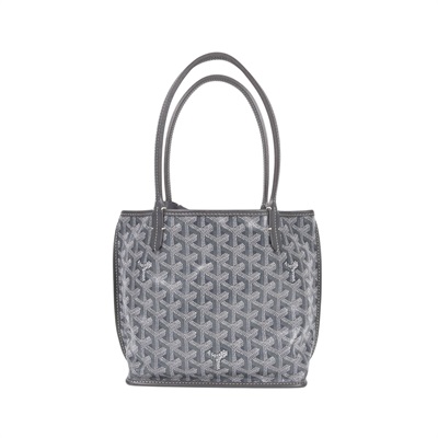 高雅德 GOYARD Anjou Mini Bag 托特包 ANJOUSMINCG 灰 Anjou MINI TOTE 防塵袋/購買證明影本/內袋