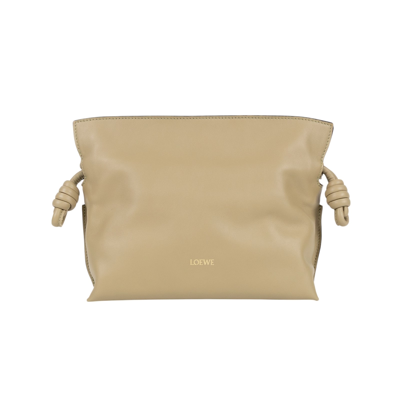 羅意威 LOEWE Mini Flamenco clutch 小牛皮 迷你 肩背包 A411FC2X73 奶茶FLAMENCO MINI 防塵袋