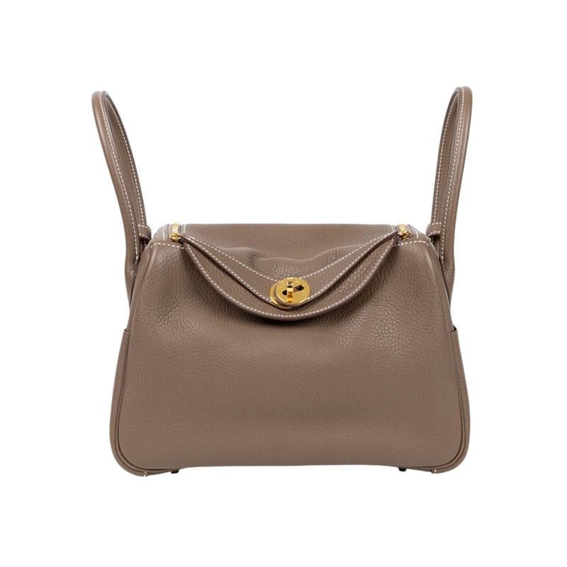 愛馬仕 Hermès Lindy 琳迪包 26 H073428CC18 A CT006DX A刻 LINDY26大象灰 防塵袋/原廠盒子/雨衣/購買證明