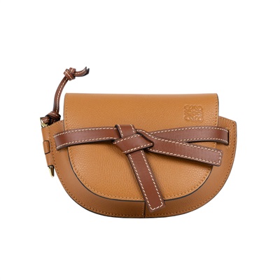 羅意威 LOEWE Mini Gate Dual bag 迷你 小牛皮 肩背包 A650N46X02 咖GATE MINI 無附屬品