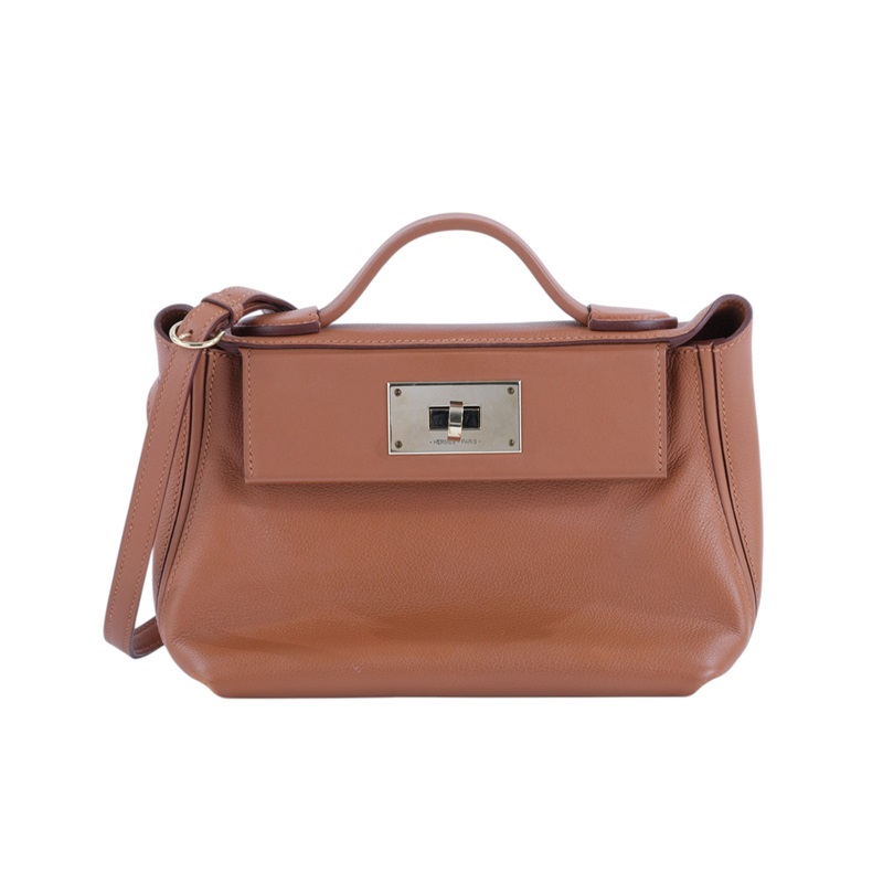 愛馬仕 Hermès 24/24 21 Mini 手提包 H082153 H082153CP U刻 24/24 MINI 金棕 防塵袋/原廠盒子/購買證明