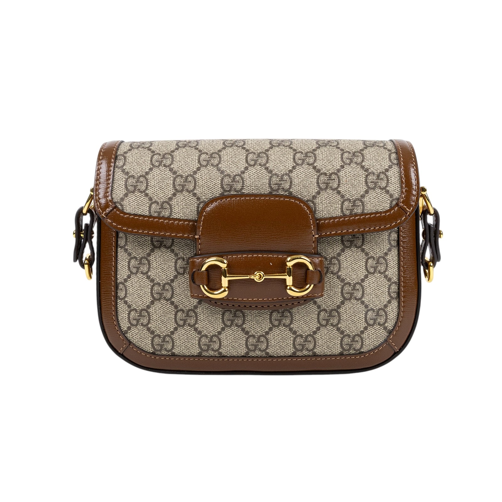 古馳 GUCCI Horsebit 1955 迷你 馬鞍包 658574 520981 老花1955 MINI 防塵袋/原廠盒子