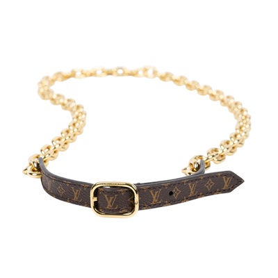 路易威登 LOUIS VUITTON 腰鍊  金腰鍊 #80 防塵袋/原廠盒子