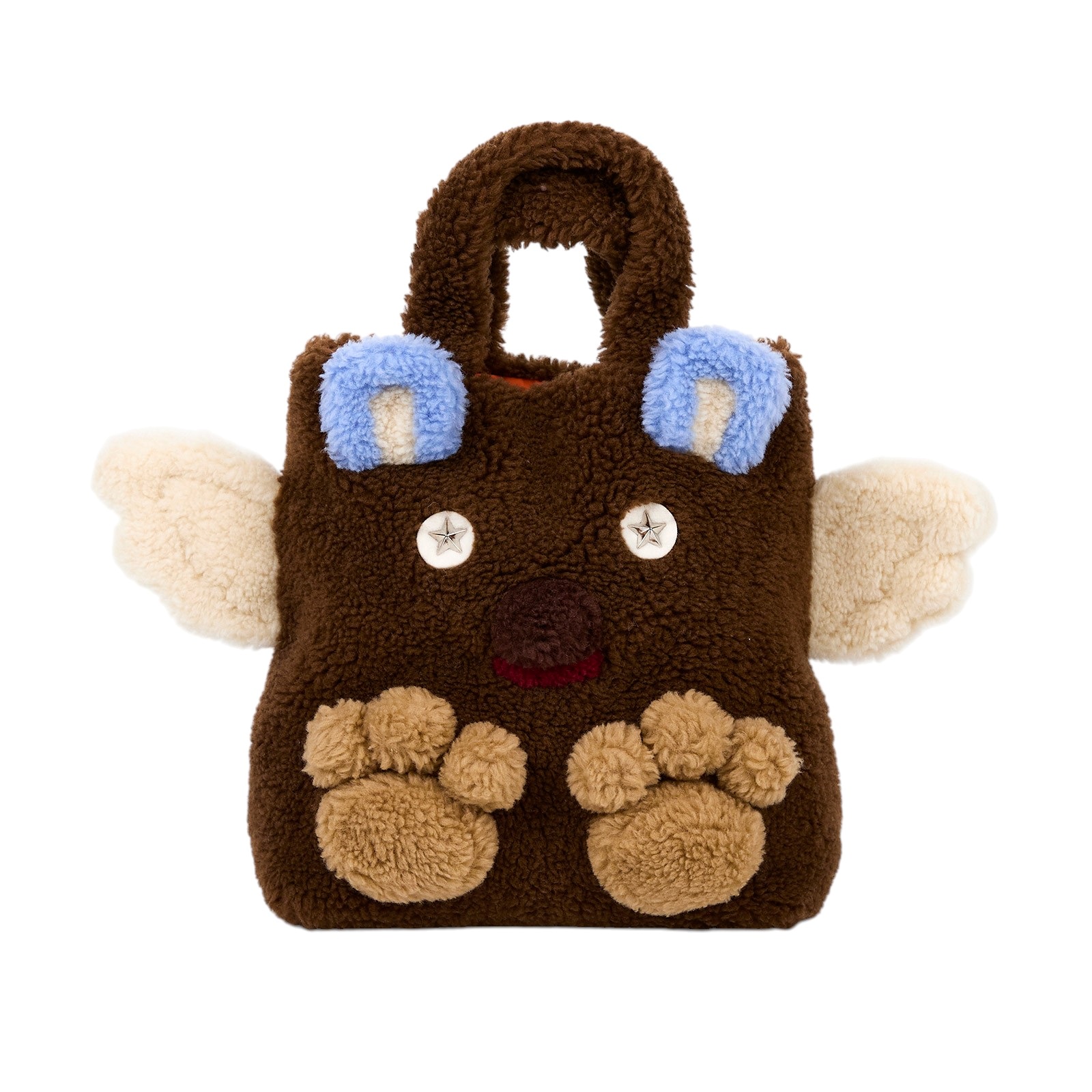 古馳 GUCCI 絨毛托特包 581007 毛毛熊托特 無附屬品