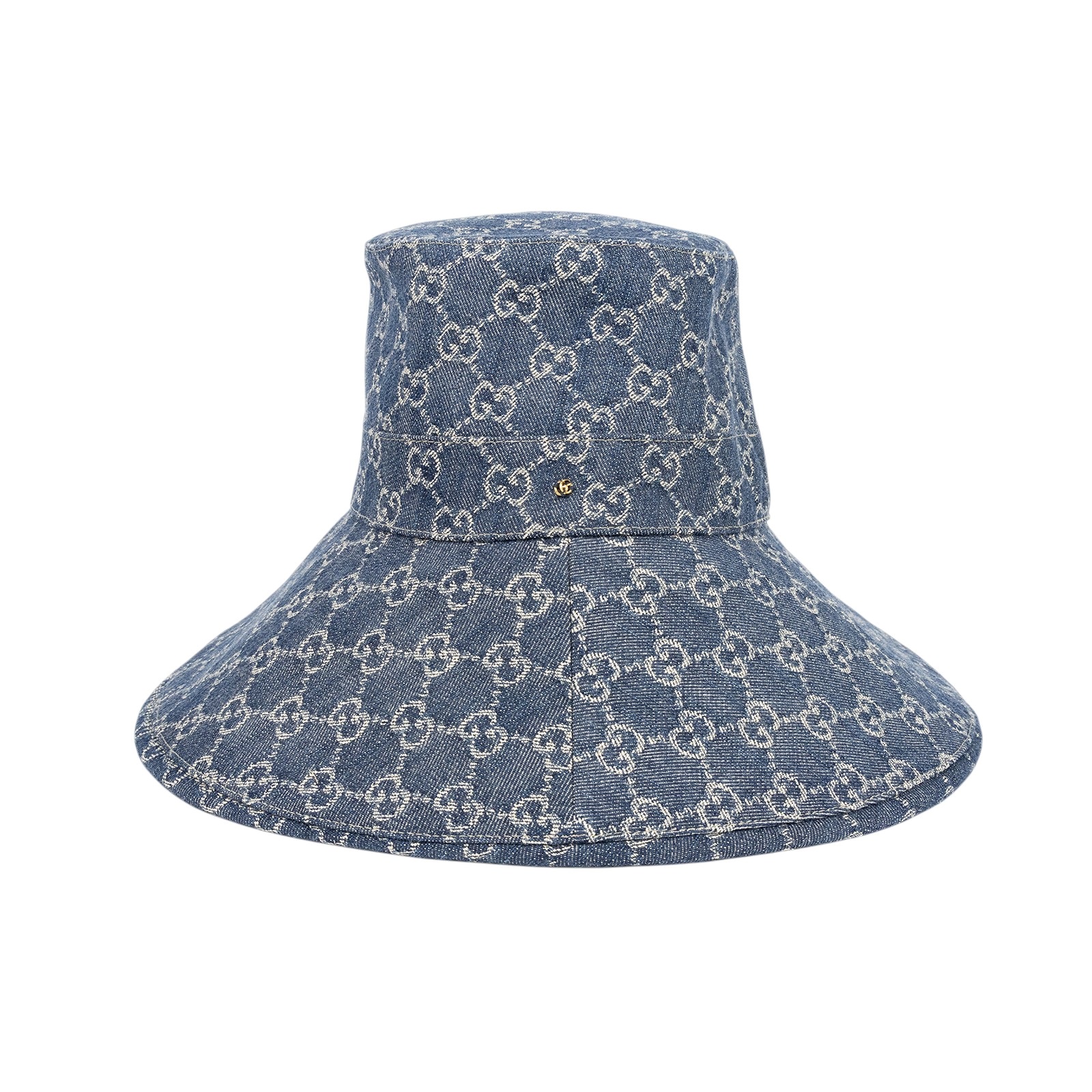 古馳 GUCCI GG 漁夫帽 631958_M 大牛仔遮陽帽#M 原廠盒子