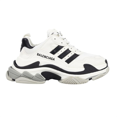 巴黎世家 BALENCIAGA ADIDAS 聯名 Speed Trainers S 運動鞋 710020W2ZB19112_38  無附屬品