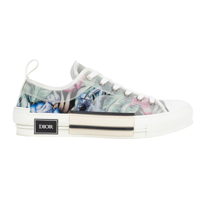 迪奧 CHRISTIAN DIOR B23 低筒 運動鞋 空山基聯名 3SN249YNE_41 太空森林帆布鞋 #41 防塵袋/原廠盒子