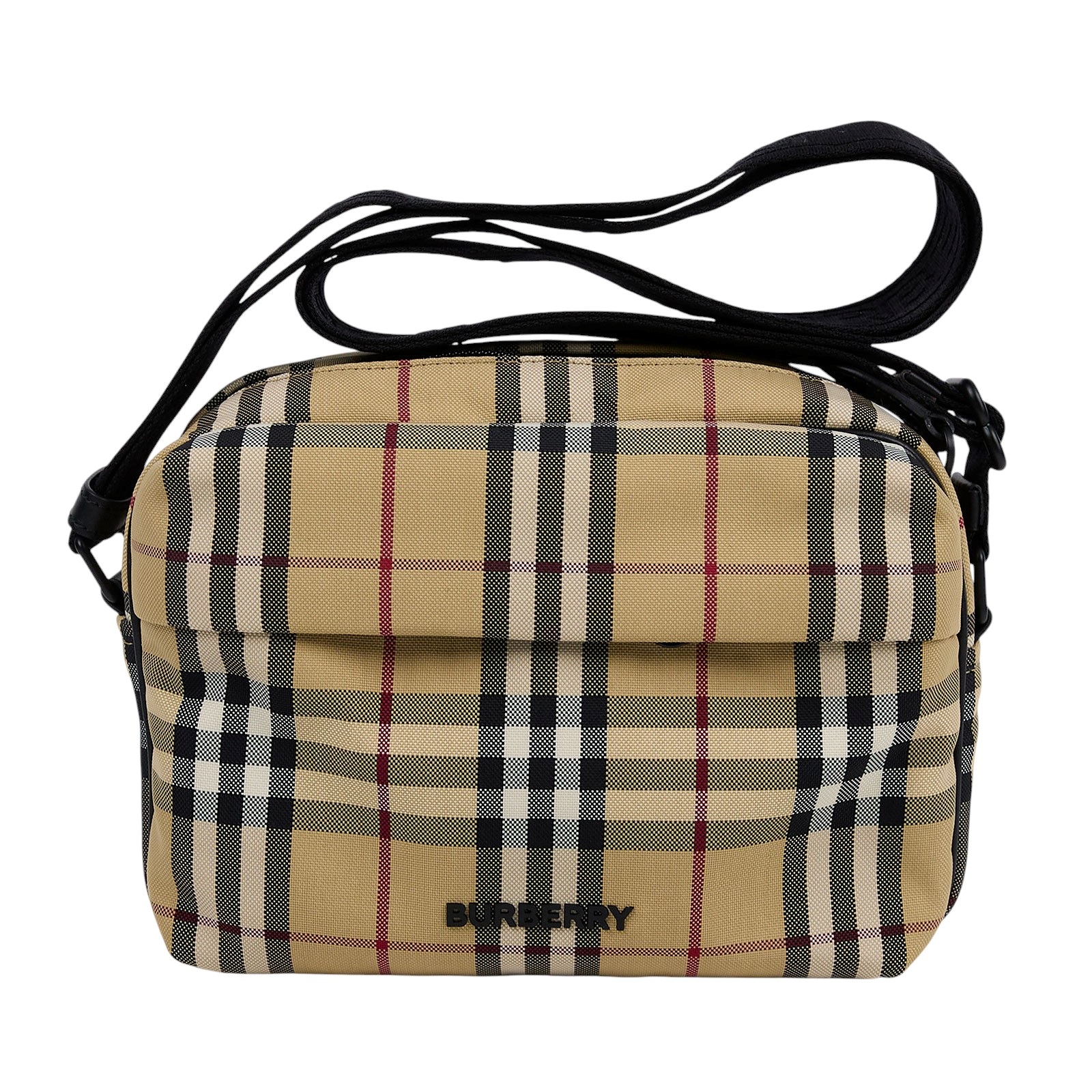 博柏利 BURBERRY ReBURBERRY Edit 斜背包 8069760 格紋相機包 防塵袋