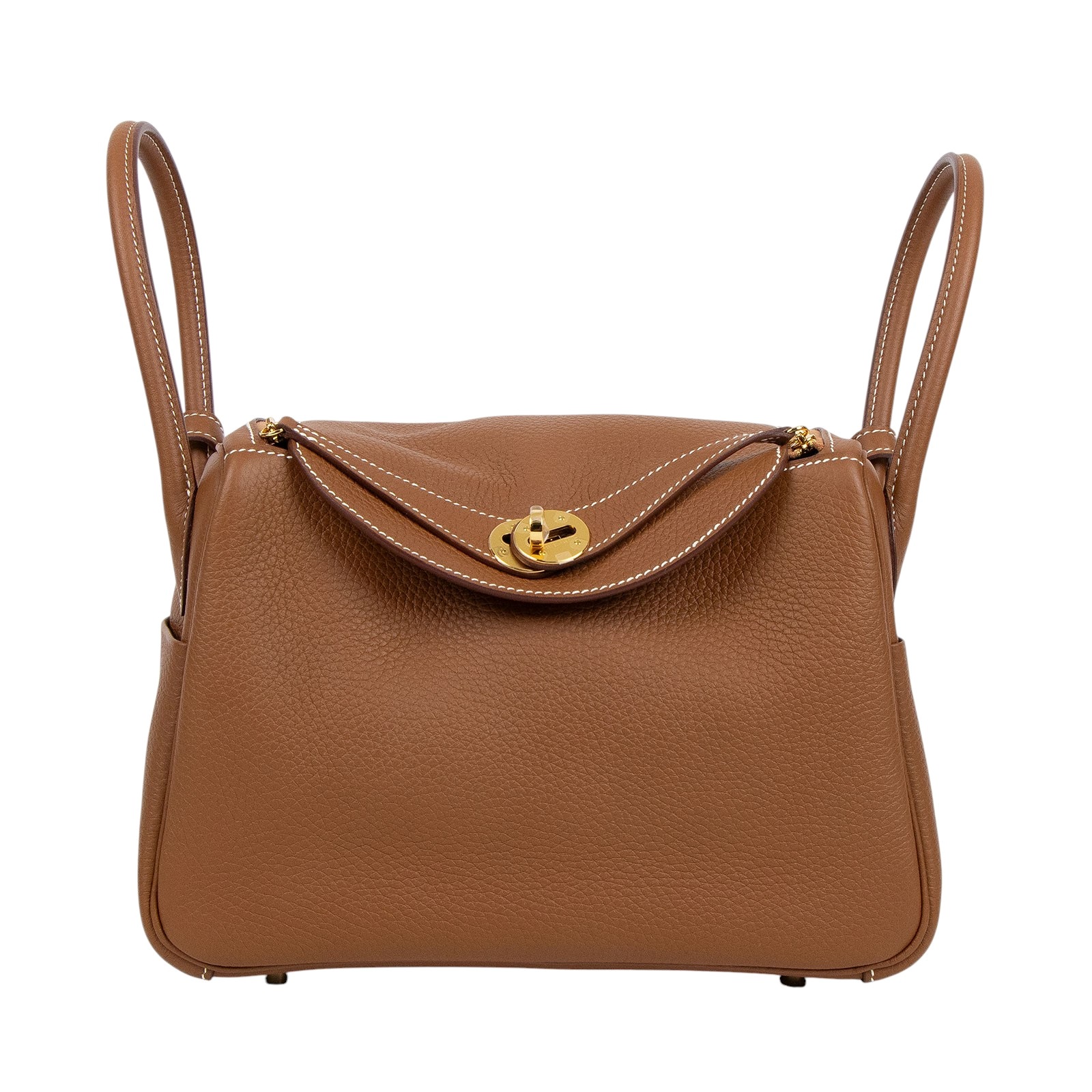 愛馬仕 Hermes Lindy 琳迪包 26 金棕色 金色五金 H073428CC37 B刻 金棕金LINDY26 防塵袋/原廠盒子/購買證明