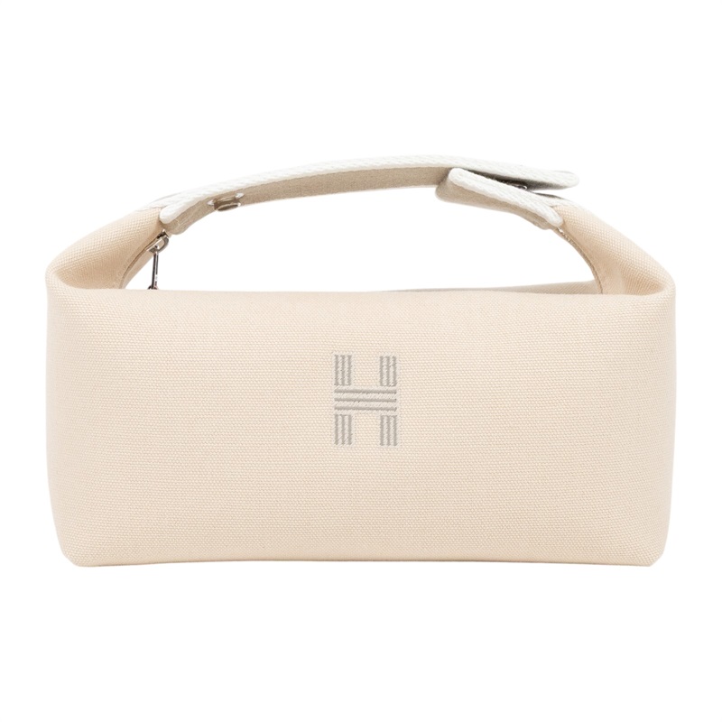 愛馬仕 Hermes Bride a Brac 小型 盥洗包 手提包 天然色 H104222Mv01 H104222M  購買證明