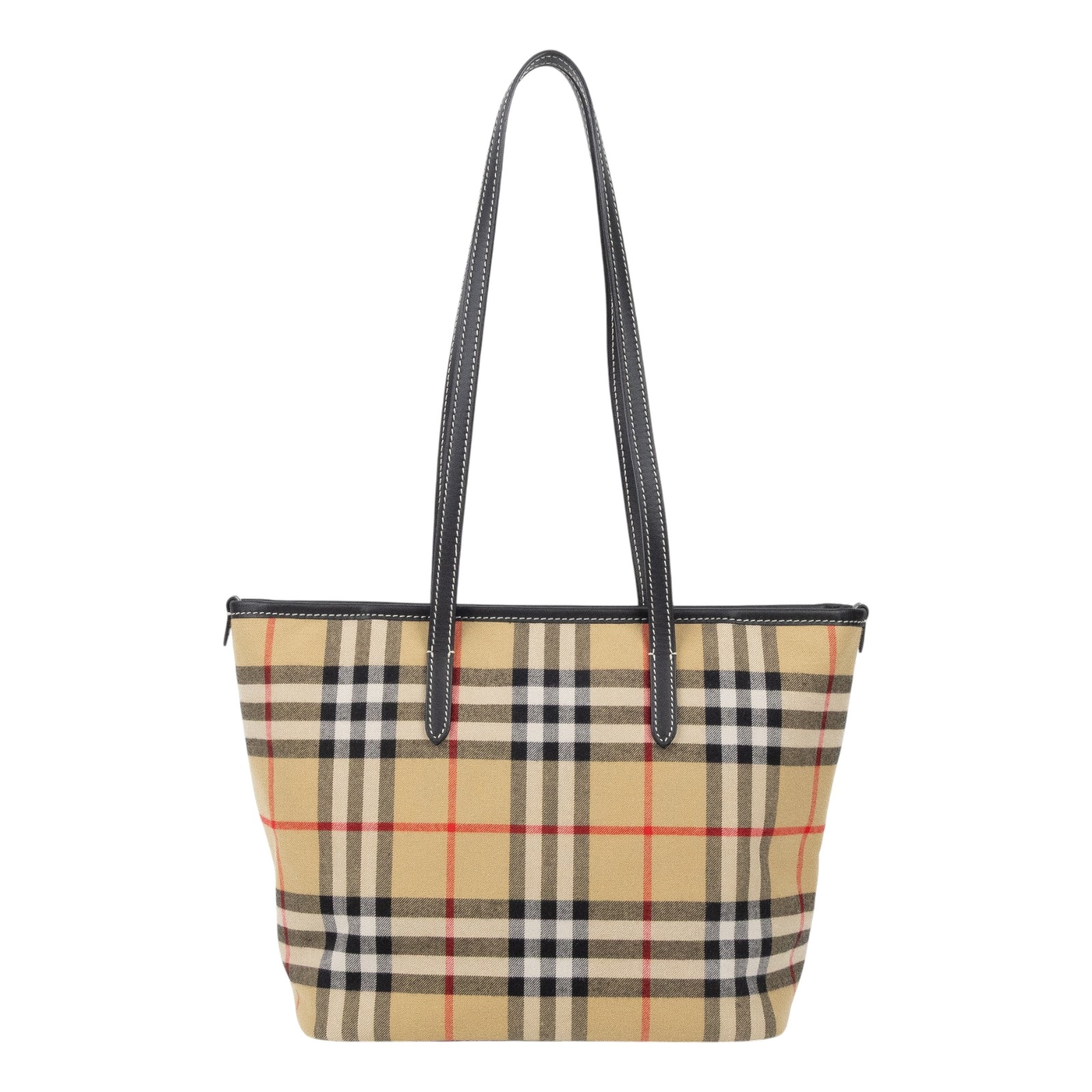 博柏利 BURBERRY 經典格紋 托特包 81120561 格紋托特 防塵袋