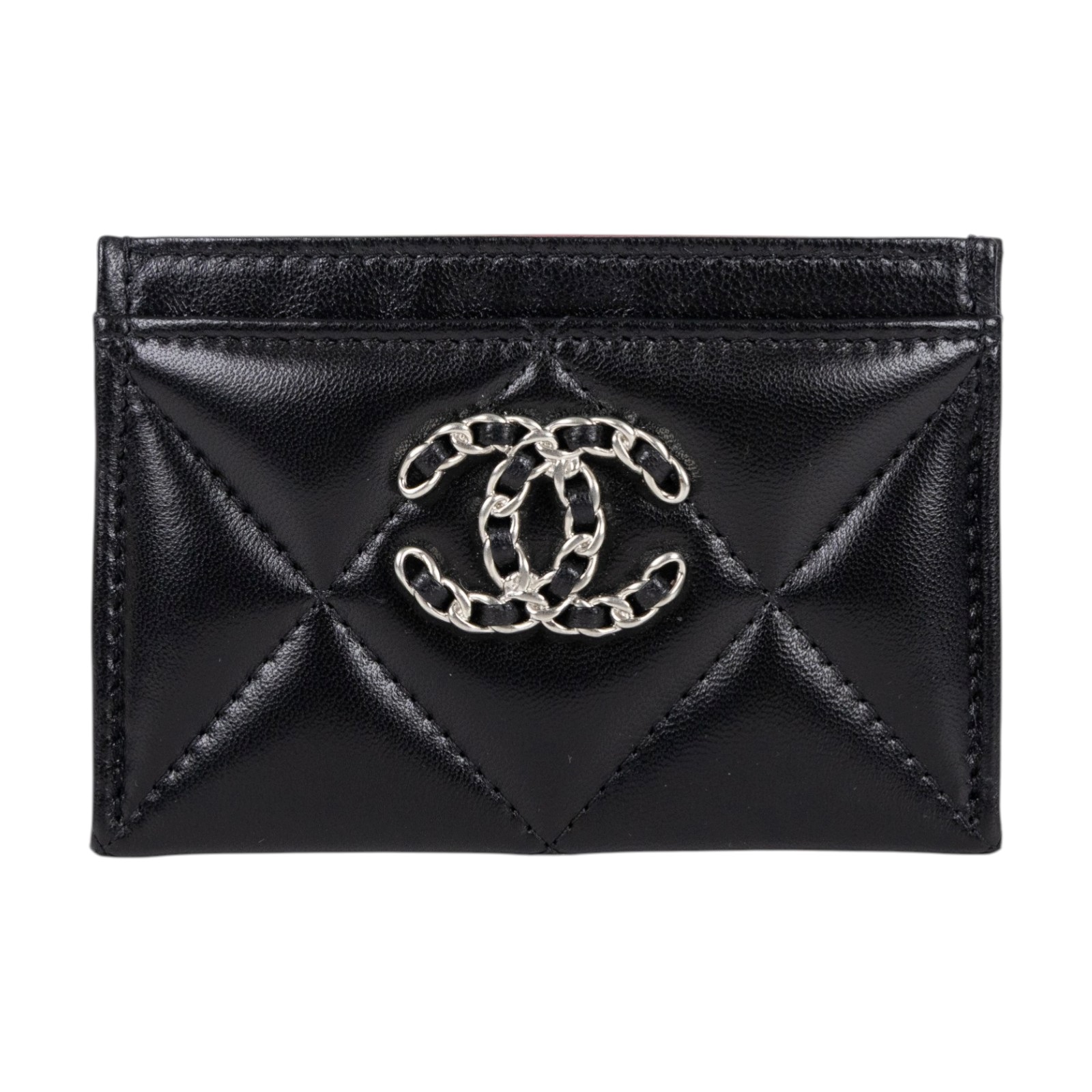 香奈兒 CHANEL 19 菱格紋 錢包 卡夾 AP1167 晶片款 黑19卡夾 防塵袋/原廠盒子