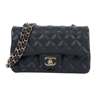 香奈兒 CHANEL CF 迷你 口蓋包 A69900 26開 黑荔枝COCO20 原廠盒子/防塵袋/保證卡