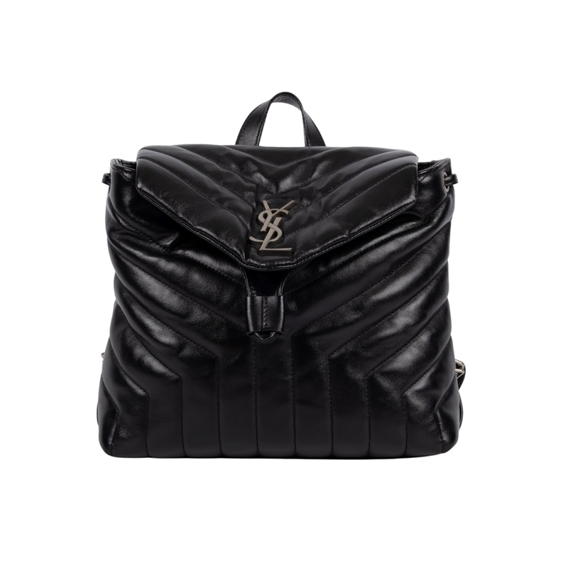 聖羅蘭 YSL SAINT LAURENT LouLou 後背包 銀色五金 487220DV706  LOULOU後背包 無附屬品