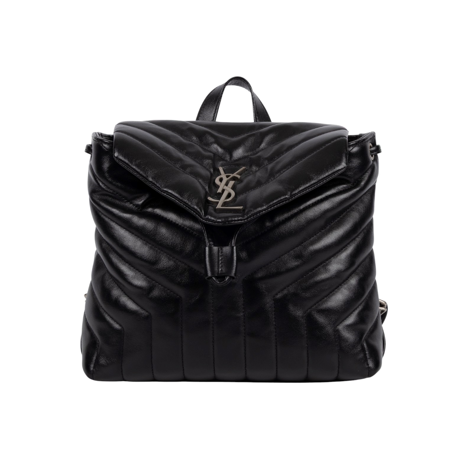 聖羅蘭 YSL SAINT LAURENT LouLou 後背包 銀色五金 487220DV706  LOULOU後背包 無附屬品