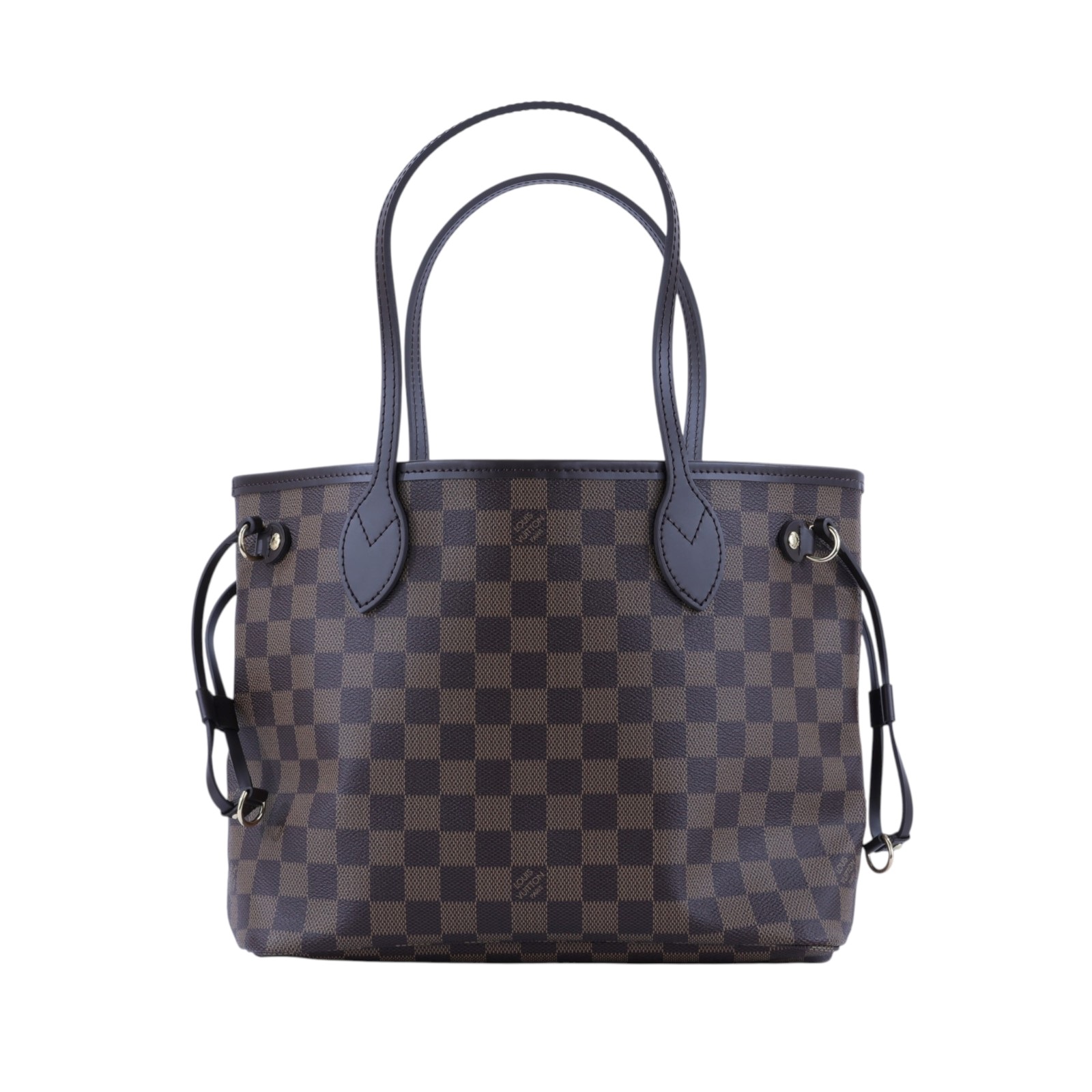 路易威登 LOUIS VUITTON Neverfull PM 托特包 N40600 晶片款 棋盤Neverfull PM 防塵袋