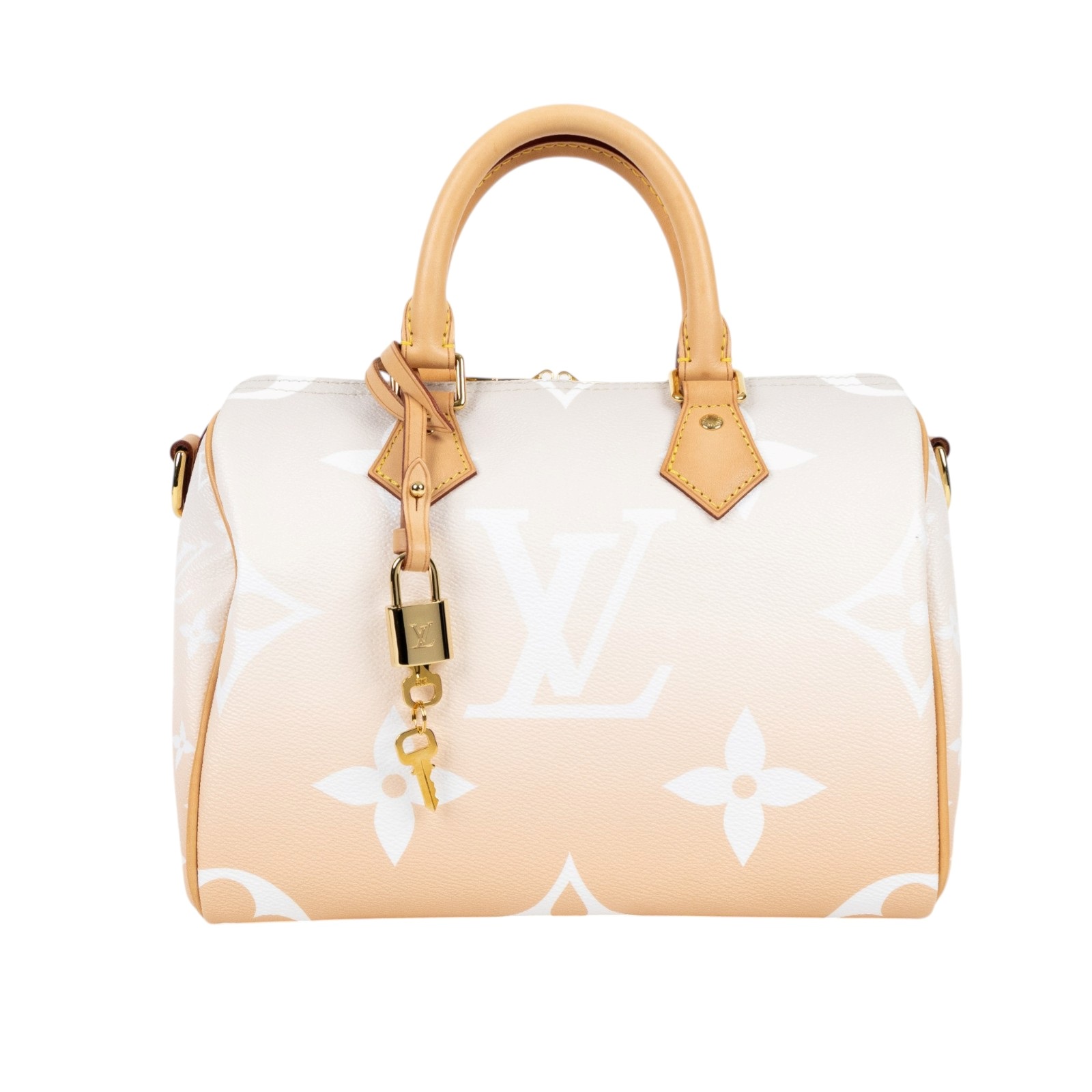 路易威登 LOUIS VUITTON Speedy Bandouliere 25 手提包 肩背包 M45722 晶片款  鎖組/背帶