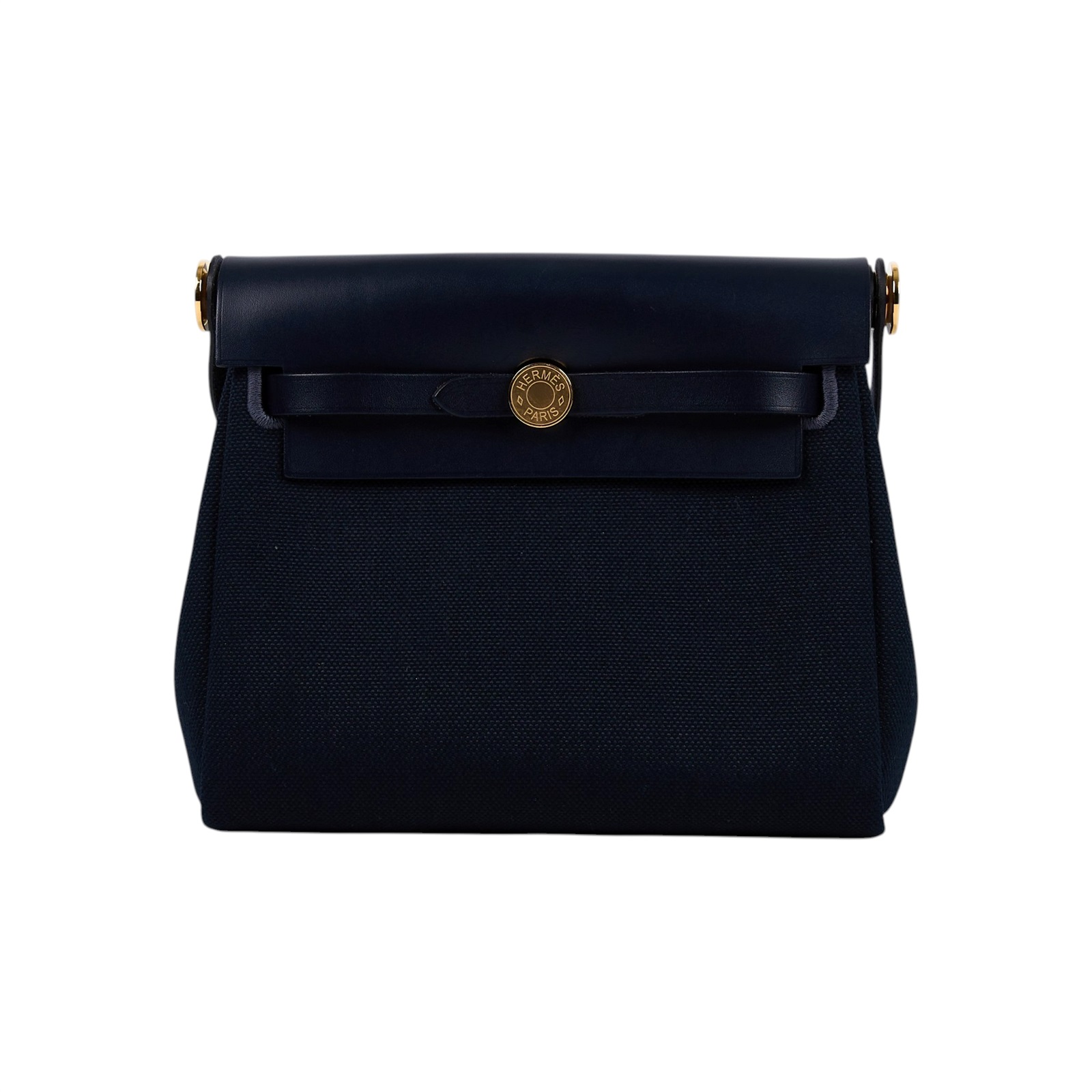 愛馬仕 Hermes Herbag Zip 20 金色五金 靛藍色 H086430CCAH /K TS 009 AU  原廠盒子/防塵袋/國外購買證明