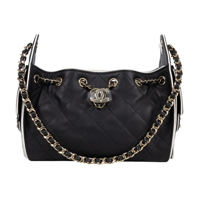 香奈兒 CHANEL 25 迷你包 AS5631 晶片款 黑白邊25包 MINI 防塵袋/原廠盒子