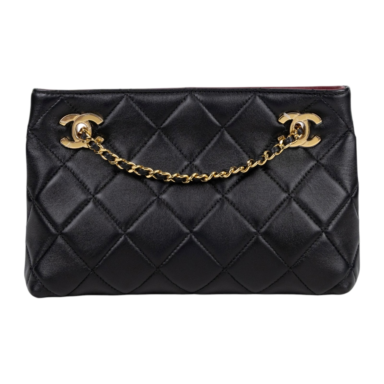 香奈兒 CHANEL 2026 春夏 小型 購物包 肩背包 斜背包 AS6248 B24030 晶片款 黑金雙C扣購物包 小號   防塵袋/原廠盒子