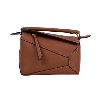 羅意威 LOEWE Mini Puzzle Edge 手拿 肩背 斜背包 A510P88X26 焦糖MINI PUZZLE 背帶/防塵袋
