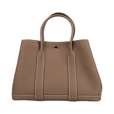 愛馬仕 Hermes Garden Party 花園派對包 30 GP30 K CC 009 C8 K刻大象灰GP30 無附屬品